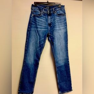 Two pairs of Calvin Klein jeans. Dark and Blue rinse. Straight leg size 32x32.